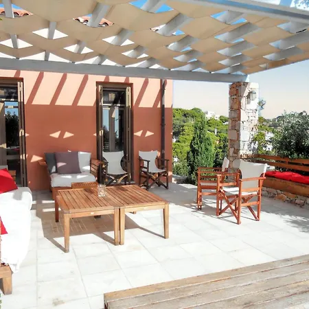 Charming House With Sea View In Chrousa, Fenced Garden Holiday home *