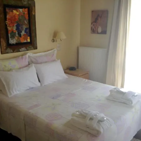 Charming House With Sea View In Chrousa, Fenced Garden