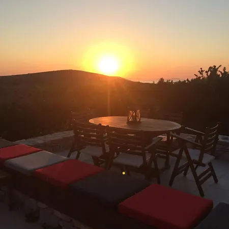 Holiday home Charming House With Sea View In Chrousa, Fenced Garden