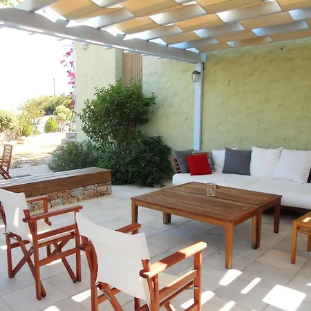 Charming House With Sea View In Chrousa, Fenced Garden Chrousa