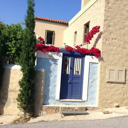Charming House With Sea View In Chrousa, Fenced Garden Chrousa