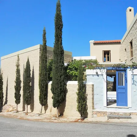 Charming House With Sea View In Chrousa, Fenced Garden Χρούσσα