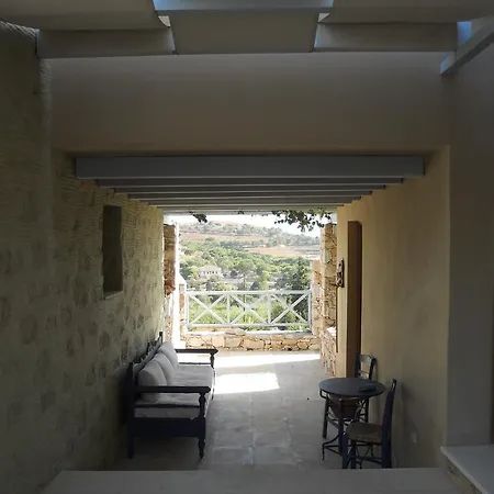 Charming House With Sea View In Chrousa, Fenced Garden Chrousa